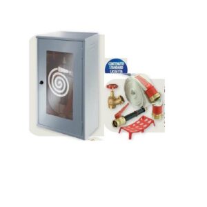 CY15C3IN Idrante Muro Airone Est.InoxMt.15 Mistral Rub.2' C/Lastra MANFREDI