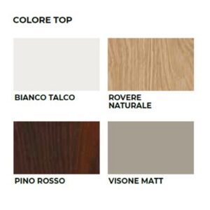 C40014020 Piano d’appoggio per lavabo 140x50xh12 Camaleo QUERCIA COLAVENE - immagine 2