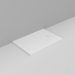 D123642 Piatto Doccia 120X80 Scarico Dx Bianco Ugg Oltre  DOLOMITE