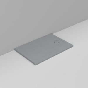 D123645 Piatto Doccia 120X80 Scarico Dx Grigio Cemento Oltre  DOLOMITE