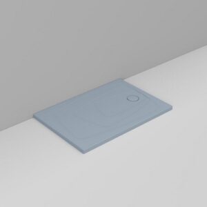 D123671 Piatto Doccia 120X80 Scarico Dx Azzurro Avio Oltre  DOLOMITE