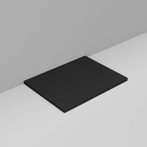 D123781 Piatto Doccia 120X90 Scarico Dx Nero Opaco Oltre  DOLOMITE