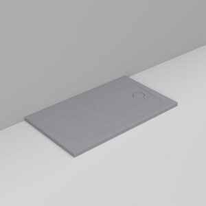 D123845 Piatto Doccia 140X80 Scarico Dx Grigio Cemento Oltre  DOLOMITE