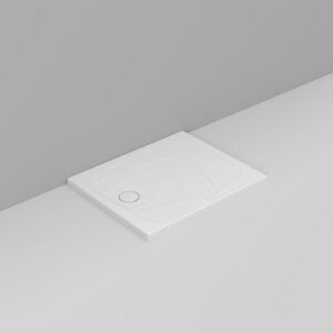 D124442 Piatto Doccia 100X80 Scarico Sx Bianco Ugg Oltre  DOLOMITE