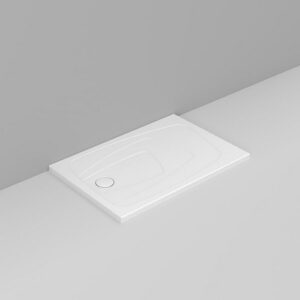 D124601 Piatto Doccia 120X80 Scarico Sx Bianco Oltre  DOLOMITE