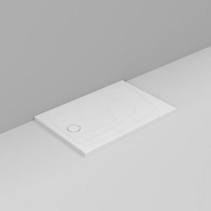 D124641 Piatto Doccia 120X80 Scarico Sx Bianco Opaco Oltre  DOLOMITE