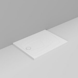 D124742 Piatto Doccia 120X90 Scarico Sx Bianco Ugg Oltre  DOLOMITE