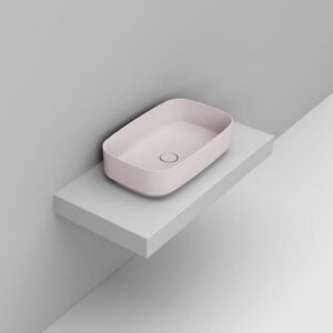 D311065 Lavabo Appoggio Ovale 62X38 Rosa Noemi  DOLOMITE