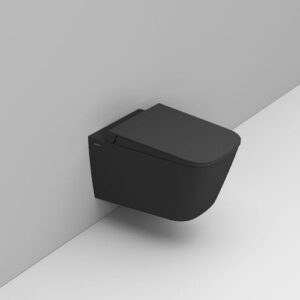 D432581 Vaso Sospeso 36X54 Nero Opaco Mia  DOLOMITE