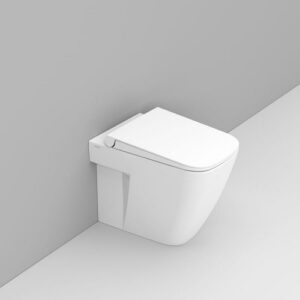 D433141 Vaso Appoggio Filo Parete 36X54 Bianco Opaco Mia  DOLOMITE