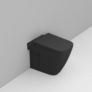 D433181 Vaso Appoggio Filo Parete 36X54 Nero Opaco Mia  DOLOMITE