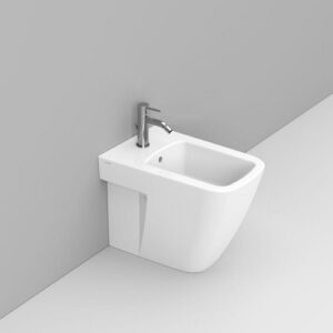 D433541 Bidet Appoggio Filo Parete 36X54 Bianco Opaco Mia  DOLOMITE