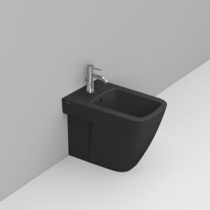 D433581 Bidet Appoggio Filo Parete 36X54 Nero Opaco Mia DOLOMITE