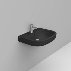 D461081 Lavabo 68X48 Nero Opaco Mirto  DOLOMITE