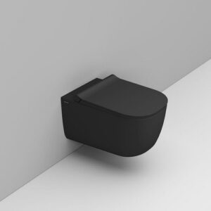 D462581 Vaso Sospeso 36X55 Nero Opaco Mirto  DOLOMITE - immagine 1