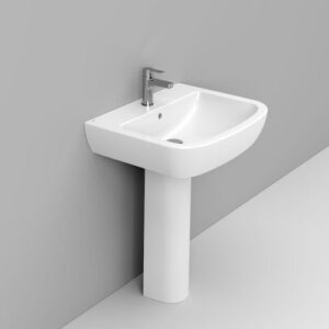 D521101 Lavabo Sospeso 65X52 Bianco Gemma2  DOLOMITE