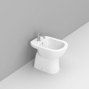 D522401 Bidet Suolo 36X53 Bianco Gemma2  DOLOMITE