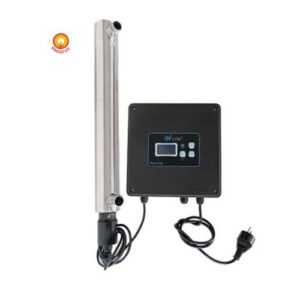 EUROS803 Debatterizzatore a raggi uv con centralina controllo LCD 2" EUROACQUE