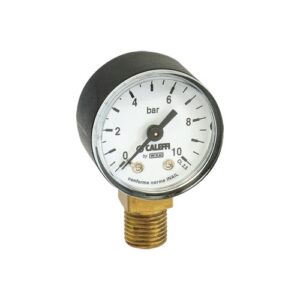 F0002665 Manometro radiale Ø40mm 1/4" 0–10 bar CALEFFI