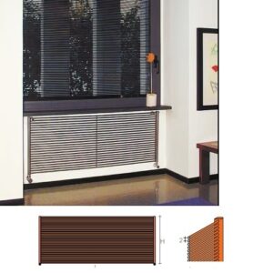 F2V 80-120 Calorifero Form orizzontale ø12mm 80H -120L cm BREM - immagine 1