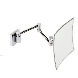 F47ATS14 Specchio Ingranditore Square Con Braccio Snodato Cromato PONTE GIULIO