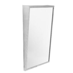 F70ATS01 Specchio Inclinato Con Bordo Inox 460X760Mm PONTE GIULIO