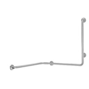 G56JBR06 Sostegno Per Angolo Con Montante Satinato Dx  705X705X1264Mm PONTE GIULIO - immagine 1