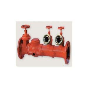 GM136UVE Gruppo Attacco Motopompaflangiato Dn 65 Oriz.2Idranti Art.132 A MANFREDI