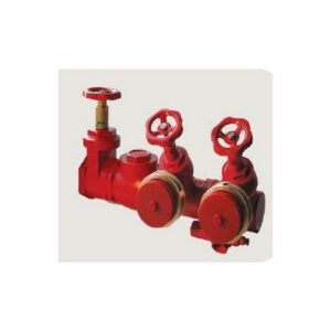 GM162LVE GRUPPO ATTACCO AUTOPOMPA DI MANDATA 2IDRANTI L:455 H:270 P:200mm MANFREDI