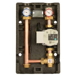 GR1THT Gruppo di rilancio miscelato a punto fisso 30°c - 60°c attacchi 1" COMPARATO