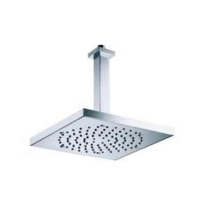 H61715G00030009 Soffione con braccio verticale 260X260 CUBE BOSSINI - immagine 1