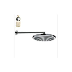 H70430H00021005 Set soffione Ø 280 con braccio doccia ad angolo in ottone APICE  BOSSINI - immagine 1