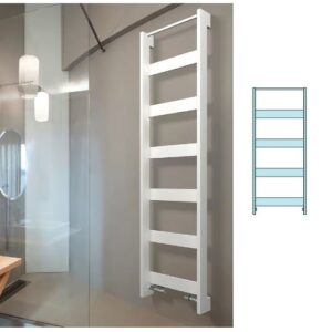 HERG'S 120-42 Scaldasalviette Herg's bianco 120-42cm BREM - immagine 1