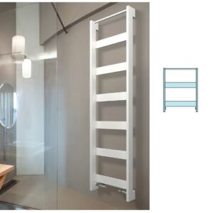 HERG'S 65-50 Scaldasalviette Herg's bianco 65-50cm BREM - immagine 1