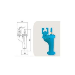 ID183VFI Idrante Sottosuolo Dn 80Attacco Baionetta Dn 70Mm 600 Art.146 A MANFREDI