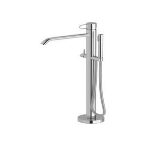 JK032CR Rubinetto miscelatore vasca a pavimento con deviatore e doccia JOKER PAFFONI - immagine 1