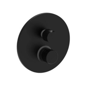 JO018NO Rubinetto miscelatore incasso doccia con deviatore nero opaco 2 uscite Jo PAFFONI - immagine 1