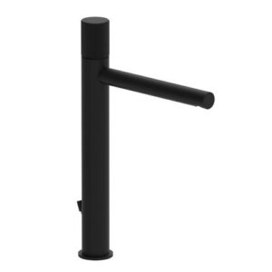 JO085NO Rubinetto miscelatore lavabo prolungato scarico automatico nero opaco - Jo PAFFONI - immagine 1
