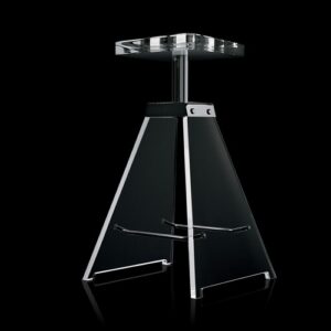 K129-C-AZ Sgabello plexiglass azzurro TL BATH - immagine 1