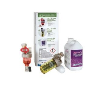 KITSALV4 Defangatore filtro magnetico+dosatore polifosfati+filmante universale KIT SALVACALDAIA 4 EUROACQUE