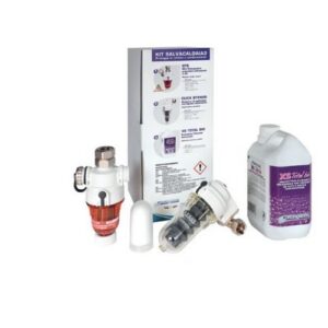 KITSALXS Defangatore filtro magnetico multi-installazione+dosatore
polifosfati+filmante universale KIT SALVACALDAIA 3 EUROACQUE