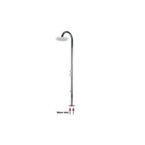 L00390000030008 Colonna doccia TETIS da esterno INOX soffione Tetis Ø250   BOSSINI - immagine 1