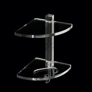 L005-TR Angolare doccia in plexiglass con gancio FORBOX TL BATH