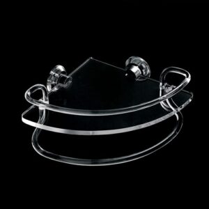 L020-C Mensola con ringhiera e porta salviette cromata LUCE TL BATH