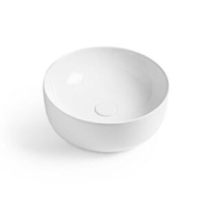 LAC4003NM Lavabo in ceramica tondo ø40xh15 NERO MATT COLAVENE - immagine 1