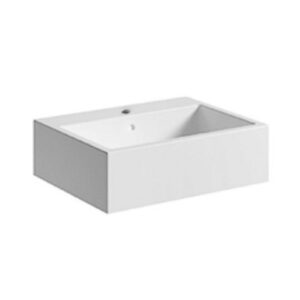 LAL6048FX Lavabo in ceramica con foro per rubinetteria 60x46 Camaleo VINACCIA LUCIDO  COLAVENE