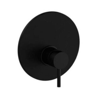 LIG010NO Rubinetto miscelatore incasso doccia monocomando nero opaco 11,6cm - Ligt PAFFONI - immagine 1