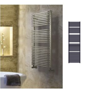 M-CROM 180-50 Scaldasalviette MAHN cromato 180-50cm BREM - immagine 1