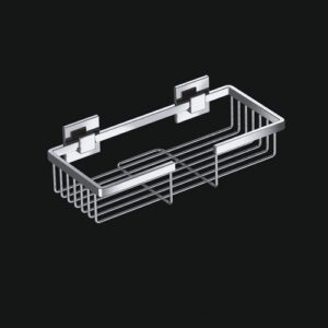 M520-C Mensola rettangolare portaoggetti estraibile cromata MOOD TL BATH