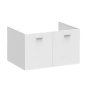 MSB7050BM Mobile bagno sospeso 2 ante 70x50xh41cm Alaqua BIANCO TALCO COLAVENE - immagine 1